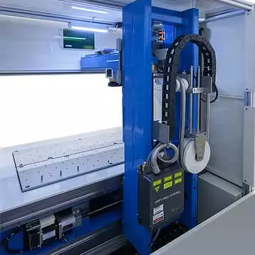 GALAXY Лазерная маркировка и проверка герметичности в одной машине